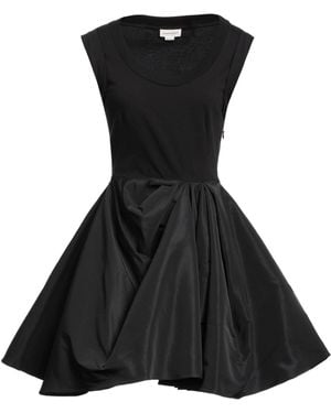 McQueen Mini Dress Cotton, Polyester - Black