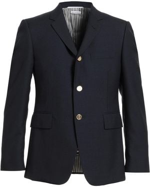 Thom Browne Midnight Blazer Wool - Blue