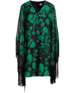 Gai Mattiolo Mini Dress Polyester - Green