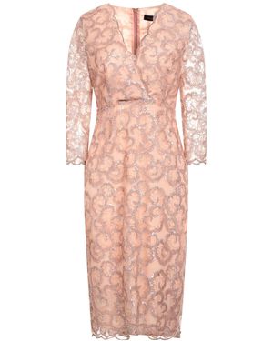 Nora Barth Blush Midi Dress Polyester, Viscose - Pink