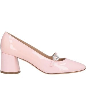 Casadei Pumps Leather - Pink