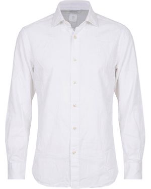Eleventy Shirt Cotton, Linen - White