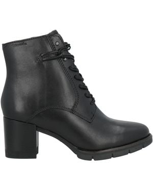 Tamaris Ankle Boots Leather - Black