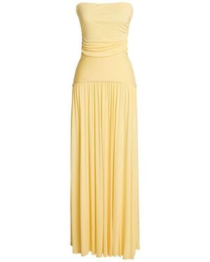 STAUD Robe Longue - Métallisé