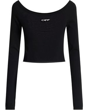 Off-White c/o Virgil Abloh Jumper Viscose, Polyester - Black