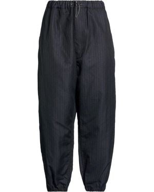 Comme des Garçons Homme Midnight Pants Polyester, Linen, Cotton - Blue