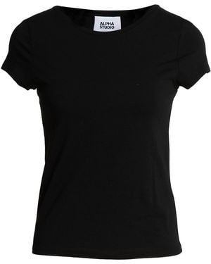 Alpha Studio T-Shirt - Noir