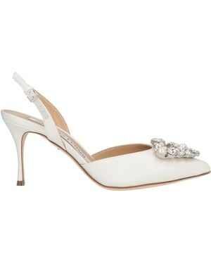 Sergio Rossi Pumps Textile Fibers - White