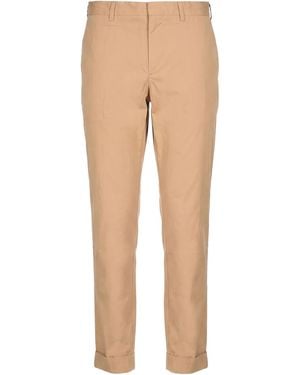 Dries Van Noten Camel Pants Cotton - Natural