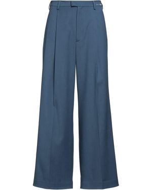 Marni Trousers Virgin Wool, Mohair Wool - Blue