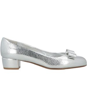 Ferragamo Court Shoes - White