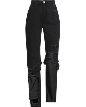Raf Simons Jeanshose - Schwarz