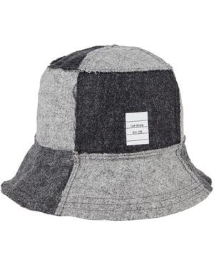 Thom Browne Hat Wool - Gray
