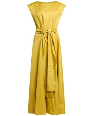 Douuod Maxi Dress Cotton - Yellow