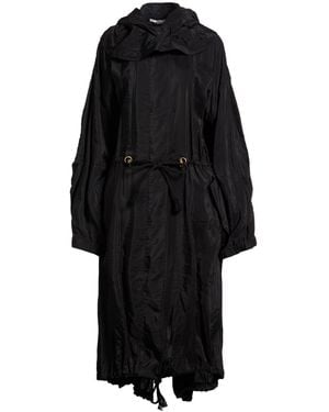 Stella McCartney Overcoats & Trench Coats - Black