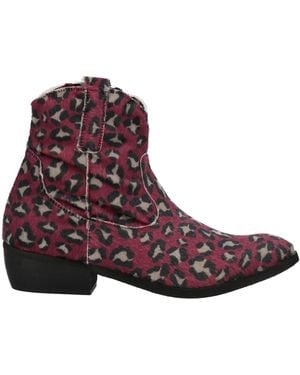 Divine Follie Ankle Boots - Purple
