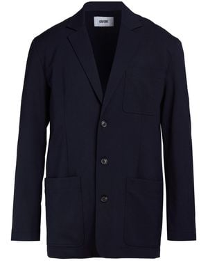 Grifoni Blazer Polyester, Virgin Wool, Elastane - Blue