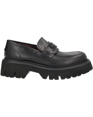MICH SIMON Loafers Calfskin - Black