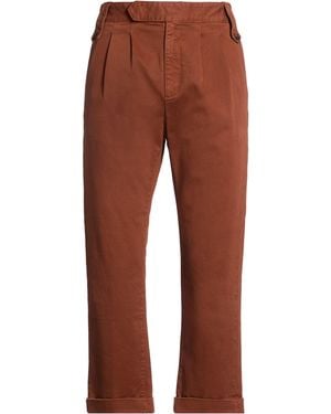 People Pants Cotton, Elastane - Brown