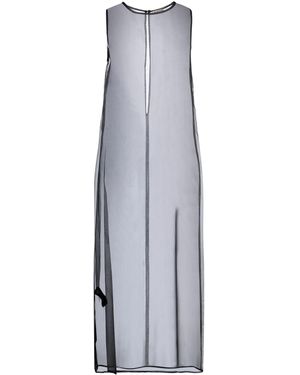 Barena Maxi Dress - Grey