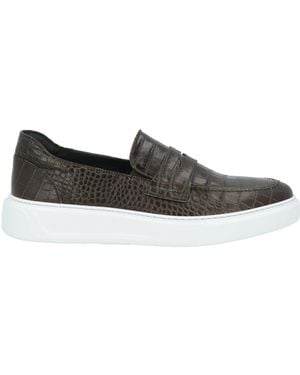 Giovanni Conti Loafers Leather - Green