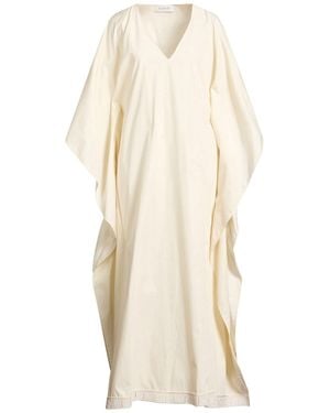 Lanvin Maxi Dress Cotton - Natural