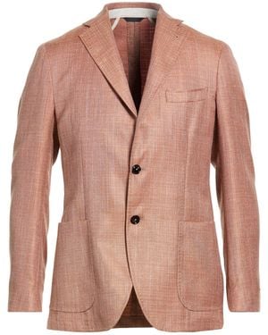 Tombolini Blazer Wool, Silk, Linen - Pink
