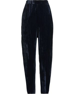 LOU LOU BELLE VILLE PARIS Midnight Pants Polyester - Blue