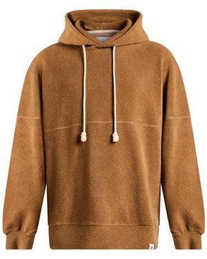 WOC WRITING ON COVER Camel Sweatshirt Cotton, Polyester, Polyamide - Brown