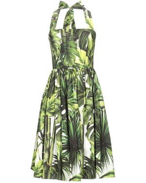 Dolce & Gabbana Midi Dress - Green
