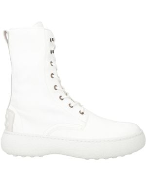 Tod's Botines de caña alta - Blanco