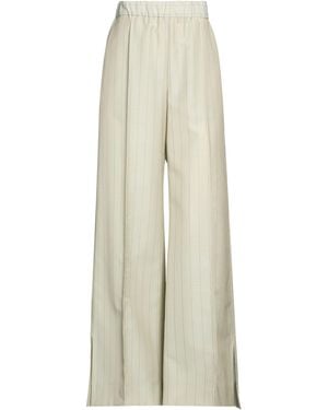 Jil Sander Light Pants Wool, Mohair Wool - White