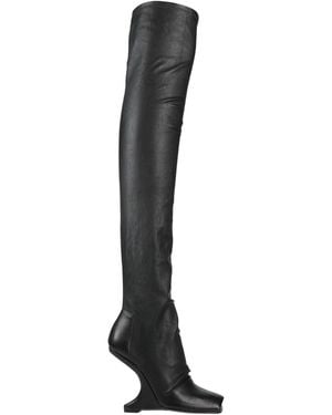 Rick Owens Boot Leather - Black