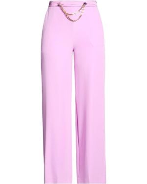 Fracomina Pants Polyester, Elastane - Pink
