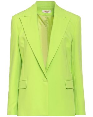 Kontatto Blazer Polyester, Elastane - Green