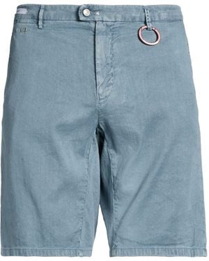 Tramarossa Denim Shorts Linen, Cotton, Elastane - Blue