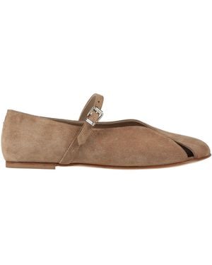 Elena Iachi Ballet Flats - Brown