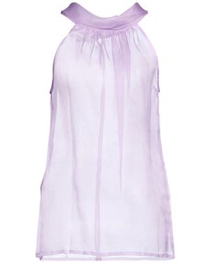 GIADA CURTI Tops - Purple