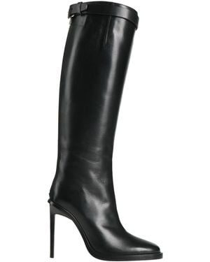 Ann Demeulemeester Boot Leather - Black