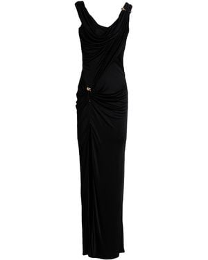 Versace Maxi Dress Viscose - Black