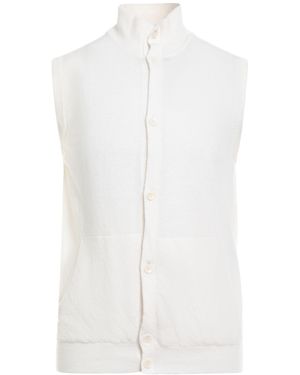 Jeordie's Cardigan Wool - White