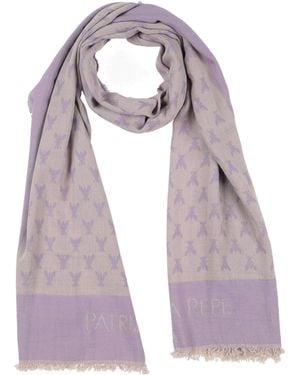 Patrizia Pepe Scarf Cotton, Viscose - Purple