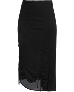 Helmut Lang Midi Skirt - Black
