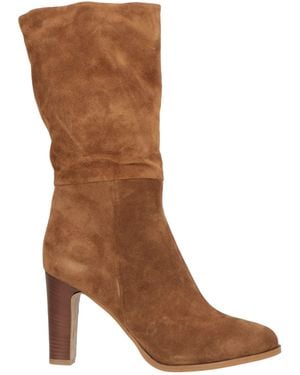 Lorenzo Mari Camel Boot Soft Leather - Brown