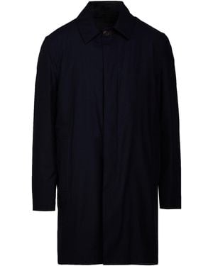 Corneliani Overcoat & Trench Coat - Blue
