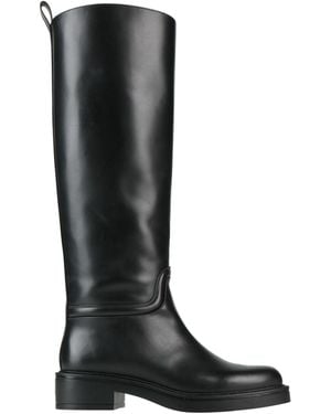 Stuart Weitzman Boot Calfskin - Black