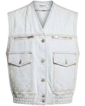 Bally Chaqueta Vaquera - Blanco