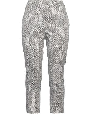 Peserico Pants Cotton, Elastane - Gray