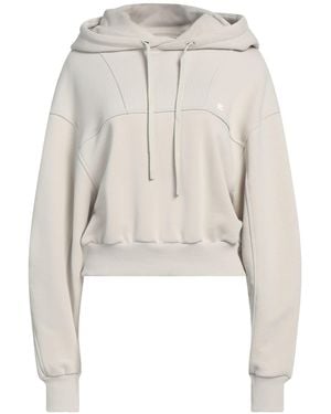 Low Classic Sweatshirt Cotton, Polyester, Polyurethane - White