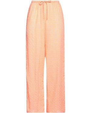 American Vintage Trousers Lyocell, Polyester, Viscose - Orange